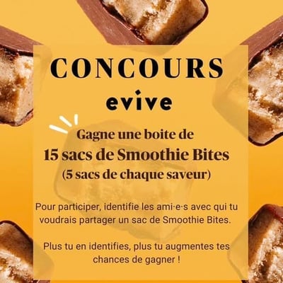 Concours de Nutrition Evive!