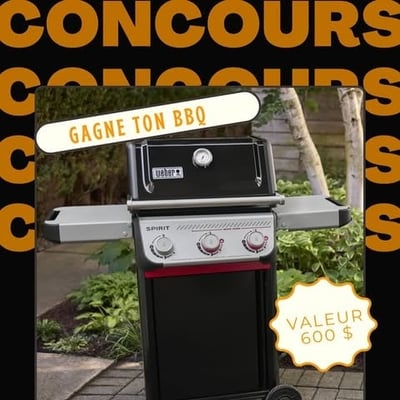 Concours Prestige Inox - Remportez un barbecue d'une valeur de 600 $ !