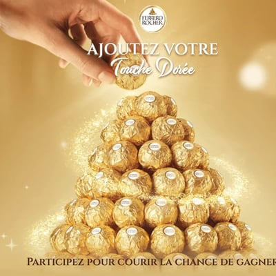 Concours Ferrero Rocher : Remportez un prestigieux service de table à 1500$, chocolats ou carte-cadeau de 250$