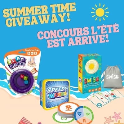 Participez au concours FoxMind et tentez de remporter l'un des trois ensembles de jeux favoris !