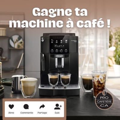 Participez pour remporter la De’Longhi Magnifica Start, d'une valeur de 699,99 $.
