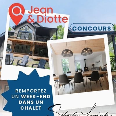 Concours: Remportez un week-end mémorable dans un somptueux chalet
