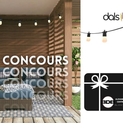 Participez et remportez une carte-cadeau du Centre du Peintre et une guirlande DALS Orion.