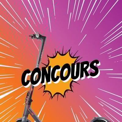 Participez au concours et remportez une trottinette électrique POPPERS.
