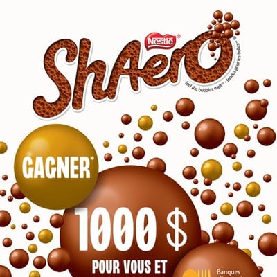 Participez au concours et remportez 1000 $ grâce à Nestlé AERO