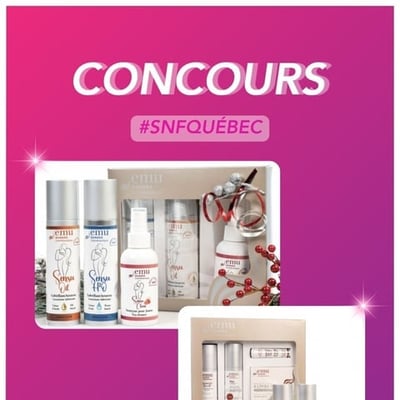 Participez pour remporter deux coffrets bien-être et deux entrées au Salon de la Femme.