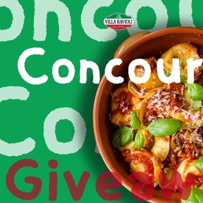 Participez pour remporter 50 $ en délices Villa Ravioli!