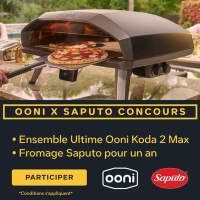 Participez et triomphez avec Ooni et Saputo !