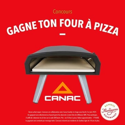 Participez pour remporter cet élégant four à pizza!