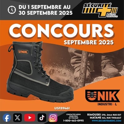 Participez pour remporter des bottes d'une résistance exceptionnelle.