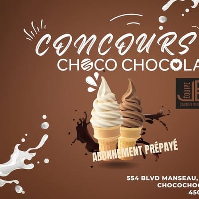 Participez pour remporter un abonnement estival prépayé chez Choco Chocolat à Joliette pour 2025.