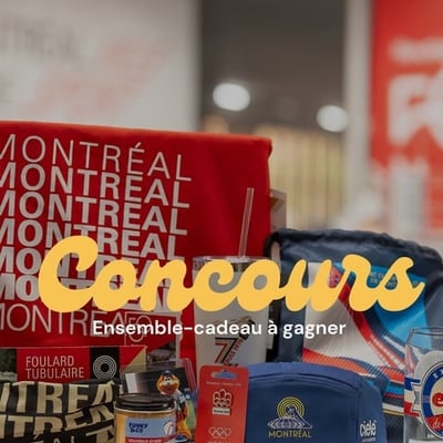 Concours : Remportez un coffret de la boutique officielle du 50e des JO de Montréal !