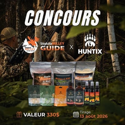 Concours : Ensemble de produits pour la chasse à l’orignal à gagner!