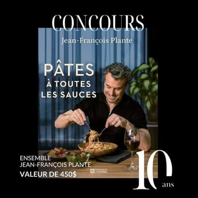 Participez pour remporter un ensemble Jean-François Plante d'une valeur de 450 $ !