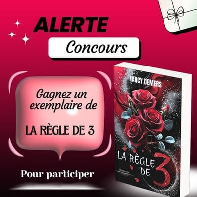 Concours : Remportez un exemplaire du roman "La règle de trois" de Nancy Demers !
