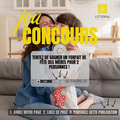 Participez au concours et remportez un séjour pour deux au prestigieux Littoral Hôtel & Spa!