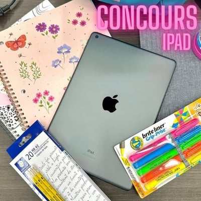 Participez et remportez un iPad lors de notre prestigieux concours !