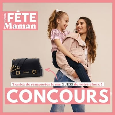 Participez et remportez un somptueux sac GUESS!