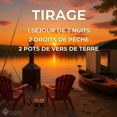 Concours : Remportez un prestigieux séjour en plein air à la Pourvoirie des Trois Lacs !