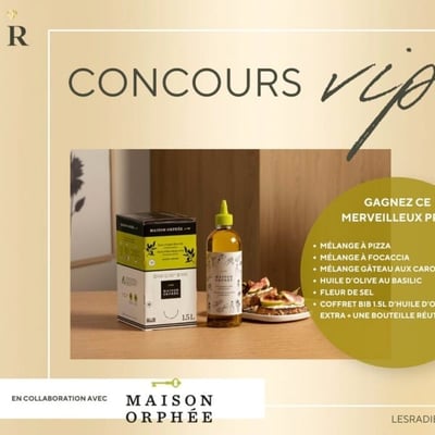 Participez et remportez un élégant panier de délices par Maison Orphée!