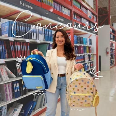 Participez pour remporter un sac Taco Kidz et tous les articles scolaires requis par votre enfant!