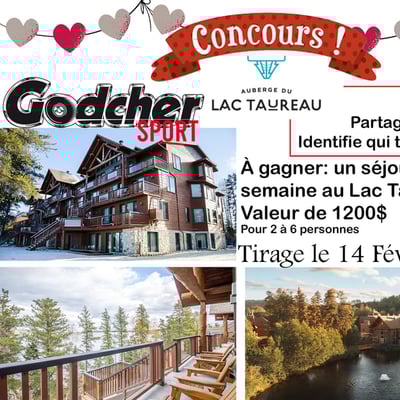 Concours Gagnez un Séjour au Lac Taureau !
