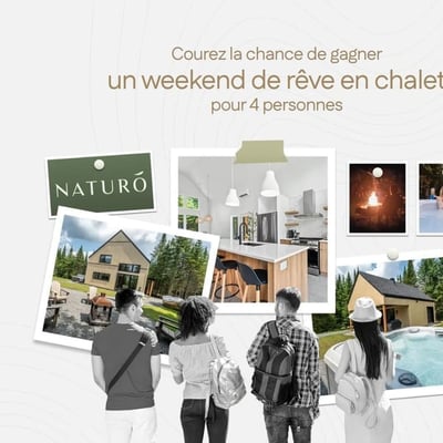 Participez pour remporter un séjour idyllique en chalet pour quatre personnes!
