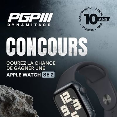 Concours : Remportez une élégante Apple Watch SE 2 !