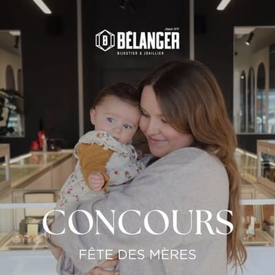 Concours : remportez une carte-cadeau de 150 $ à utiliser chez Bijouterie Bélanger !
