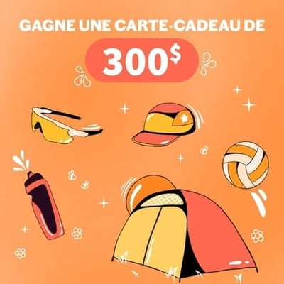 Participez au concours et remportez un bon d'achat de 300 $ chez Sports Experts Montmagny!