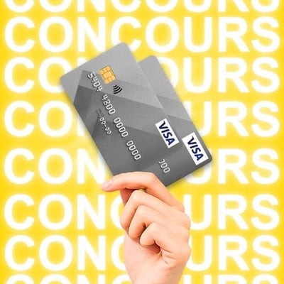 Participez au concours et obtenez une carte VISA prépayée d'une valeur de 100 $.