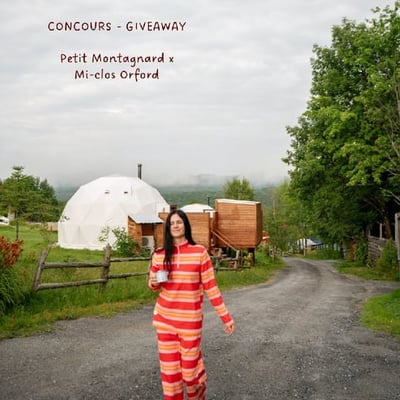 Participez au concours pour une nuitée dans un dôme et une carte-cadeau de 250$!