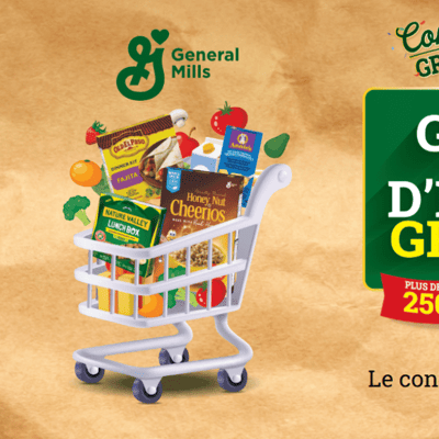 Concours « General Mills » : Remportez 10 fois 1 an d'épicerie offerte et davantage.