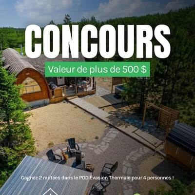 Concours entre HabitatPOD et Passion Chalets !