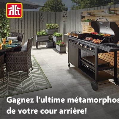 Concours Home Hardware : Transformez votre cour en oasis et remportez 5 000 $ !