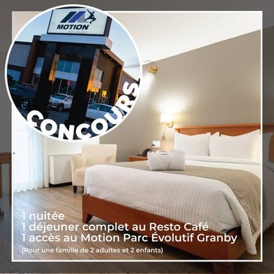 Concours Hôtel Castel : Remportez une échappée familiale à Granby !