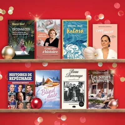 Participez au concours Jean-Coutu pour remporter un somptueux ensemble de livres valant 1 660$.