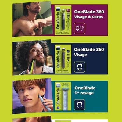 Concours Jean-Coutu : Remportez un rituel de soins avec un OneBlade Intimate, estimé à 355$