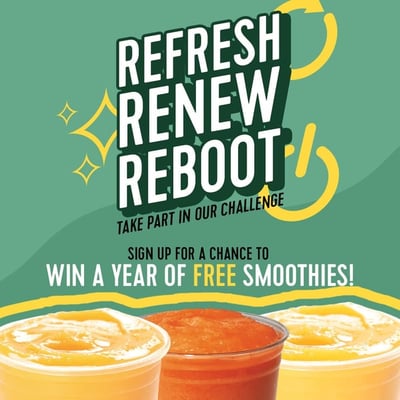 Concours Jugo Juice - remportez des smoothies gratuits durant une année entière !
