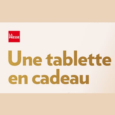 Participez au concours de La Presse pour remporter l'un des 30 iPad A16, 11e génération d'Apple !