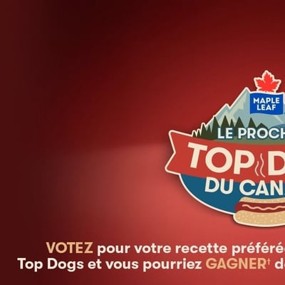 Concours pour élire le futur chien vedette du Canada chez Aliments Maple Leaf !
