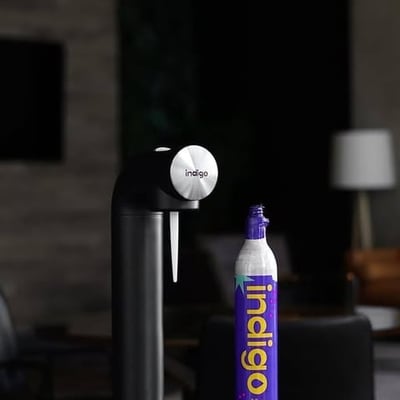 Concours des Marchés Tau - Remportez une machine à eau pétillante Indigo Soda.