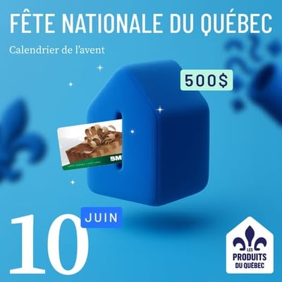 Concours Produits Québec - Remportez 500$ chez BMR !