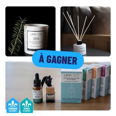 Concours Produits du Québec - Instant de bien-être par Lima Eco