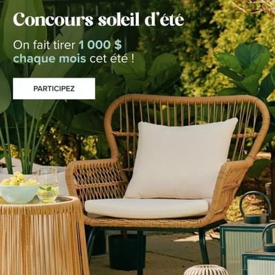 Participez et remportez l'une des trois cartes-cadeaux Linen Chest de 1 000 $.
