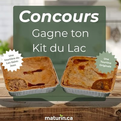Participez au Concours Maturin et remportez votre kit du Lac, évoquant la rusticité de la ferme.