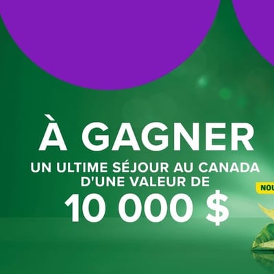 Concours Métro : Remportez un séjour exceptionnel au Canada d'une valeur de 10 000 $ !