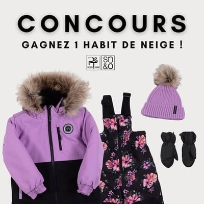 Participez au concours Peluche & Tartine + SNÖ : remporter un vêtement d'hiver de la nouvelle collection !