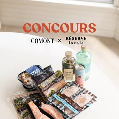 Concours Réserve Locale - Valeur de 600$ en délices régionaux!