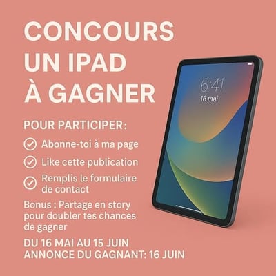 Concours de Romy Thériault, Conseillère en sécurité financière : un iPad à remporter !